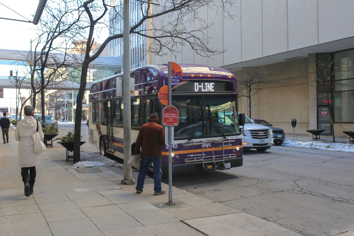 Make your voice heard! <a href="/ridedart/">DART</a> is holding public meetings to discuss possible bus service cuts in Des Moines. DART would like to hear from as many riders as possible in order to lessen the impact of a potential decrease in services. Learn more: bit.ly/3sTqlHC