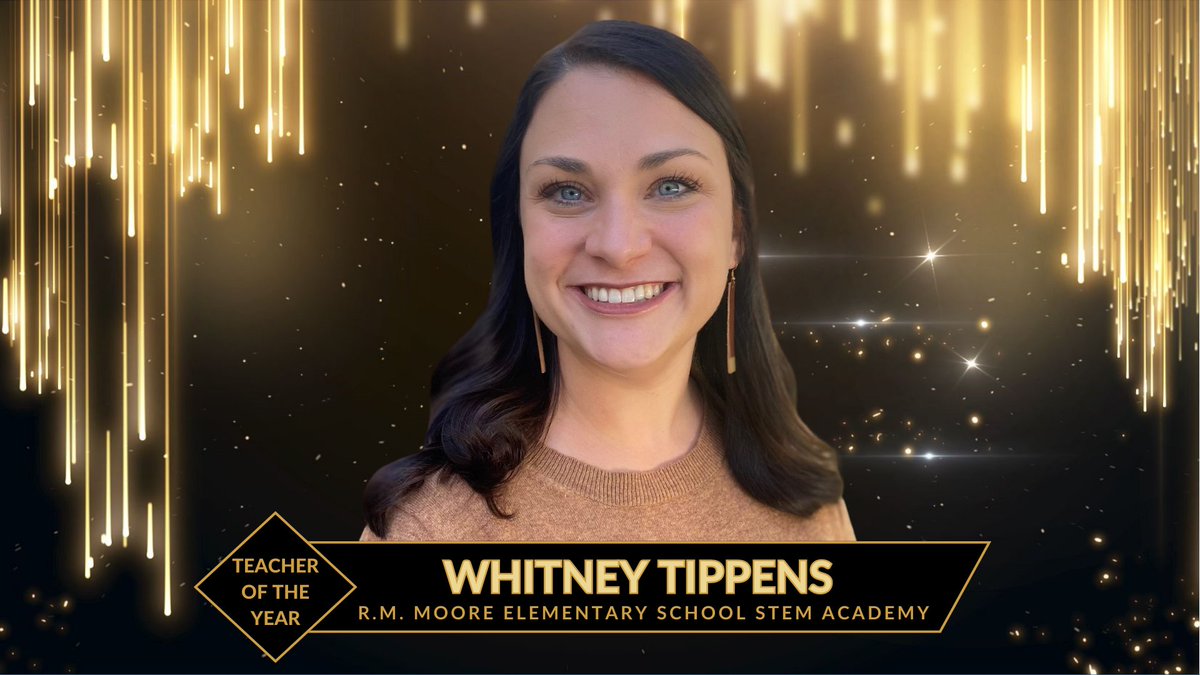 Our teachers are amazing, which is why we share the story of a school’s Teacher of the Year every week ... please help us celebrate 2023 R.M. Moore Elementary School STEM Academy Teacher of the Year Whitney Tippens: cherokeek12.net/post-detail/~b… #CCSDfam