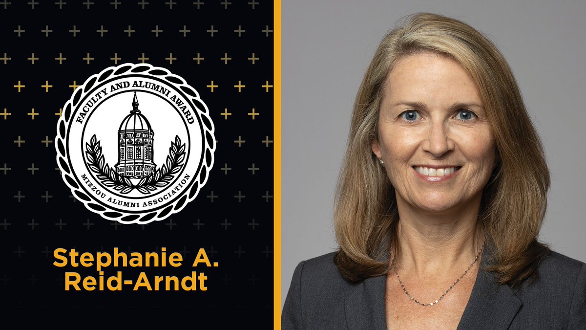 Meet Faculty and Alumni Award recipient Stephanie A. Reid-Arndt, Senior Associate Dean and Professor with the College of Health Sciences! Learn more about this incredible Tiger: bit.ly/40yCE8K