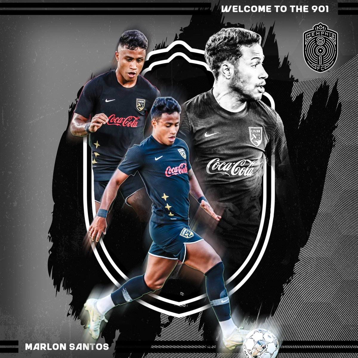 Memphis901FC's tweet photo. Another key 🧩 in our attack is here!

901 FC has signed forward Marlon Santos to a multi-year contract.

READ: https://t.co/mZudiwaWdi

#DefendMemphis https://t.co/5cHvxOZ8Fj
