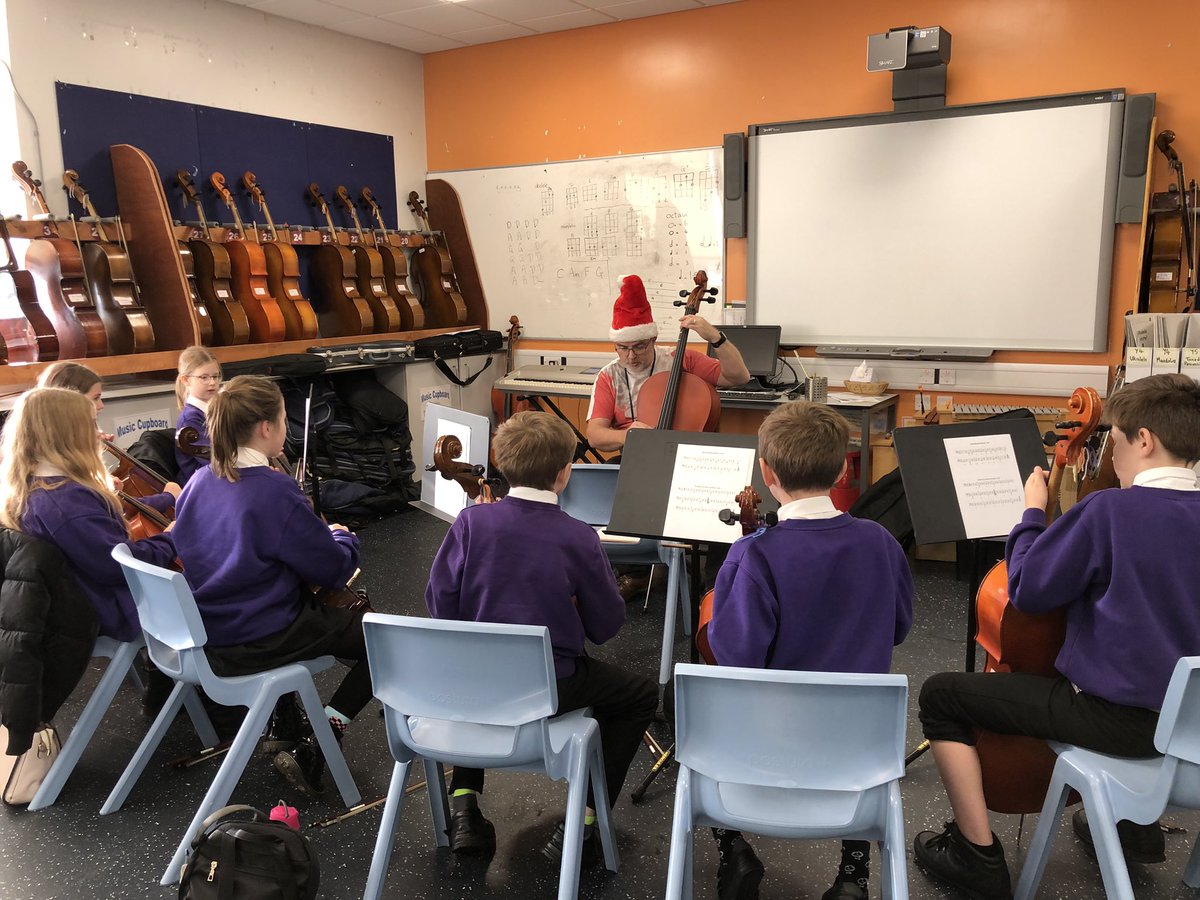 Our primary musicians have loved spending the day at Dukes in preparation for our Christmas concert this evening! #proudteacher @primarydirector <a href="/NCEADukes/">NCEA Duke's Secondary School</a>