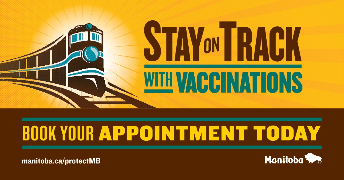 Stay on track with your COVID-19 and flu vaccines. It's safe and effective to get them both at the same time. Visit bit.ly/48Oc52Z to learn more and book your appointment today. #ProtectMB