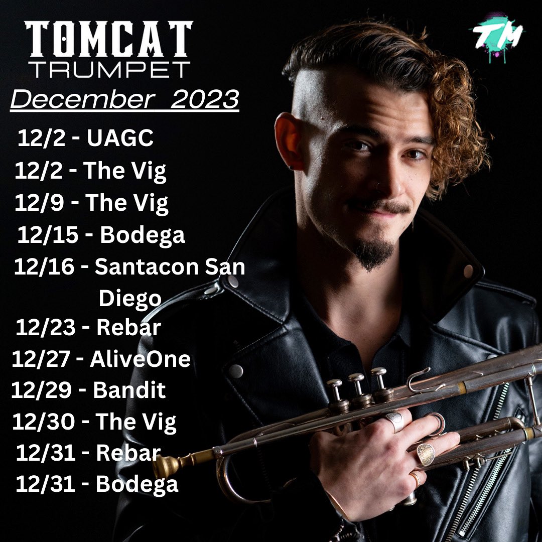 Finishing off 2023 with a bang! See ya on the dancefloor friends 😎🎺✨