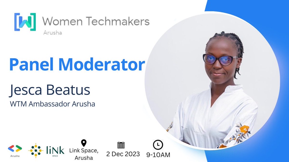 Women Techmakers Arusha tweet media