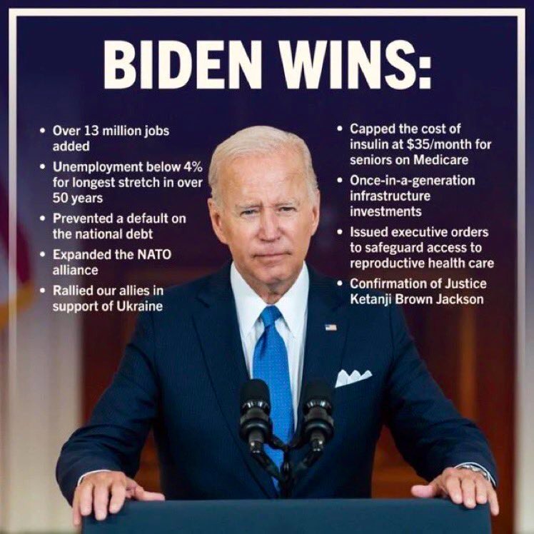 <a href="/tribelaw/">Laurence Tribe 🇺🇦 ⚖️</a> Ways to avoid a dictatorship is to support and vote for President Biden.
Make sure that you vote no matter how hard the Republicans make it.
#BidenHarris2024 🗳️🇺🇸