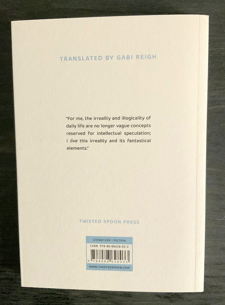 Back from the printer for a February pub date: Transparent Body &amp; Other Texts by Max Blecher, tr. Gabi Reigh.

For preordering: twistedspoon.com/transparent-bo… 

DM or email for review requests.