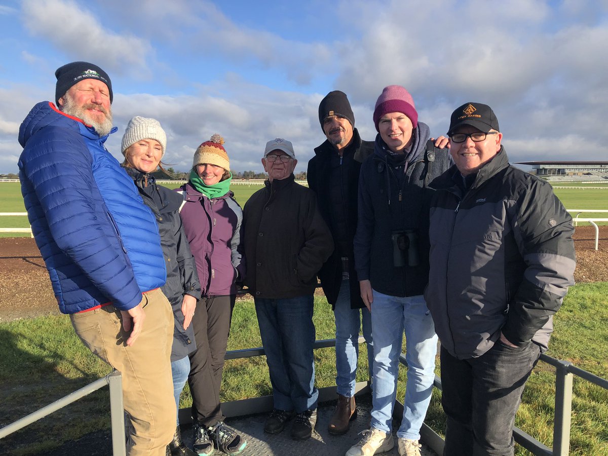Earlier in the week, we accompanied Joseph O’Brien and a group of our owners to witness Breathless Spirit have his first work morning at a racecourse at the Curragh. For a young horse, getting the experience of traveling by van to a new place, being in new stables, and working