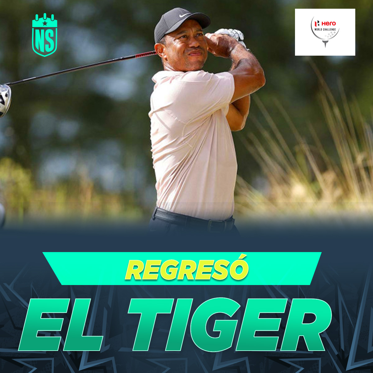 NotiSportsMex's tweet image. 🐯🏌️‍♂️ ¡BIENVENIDO CAMPEÓN! 💪🏻
Después de su lesión y cirugías, el &apos;Tigre&apos; está de vuelta. Su actuación en el #HeroWorldChallenge de Bahamas fue la más anunciada, aunque enfrentó algunas dificultades, esperando alcanzar a Brian Harman y Tony Finau. #TigerWoodsComeback #HWC2023