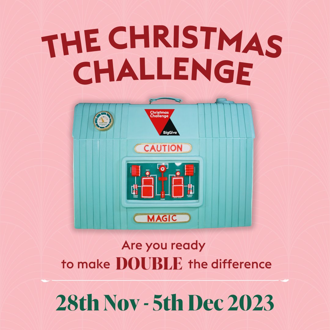 🛍️ If you’re setting off to do your Christmas shopping this weekend, don’t forget that a donation to us is worth twice as much! 💸 All donations towards our @BigGive #ChristmasChallenge campaign target will be doubled at no extra cost to you! donate.biggive.org/campaign/a0569…