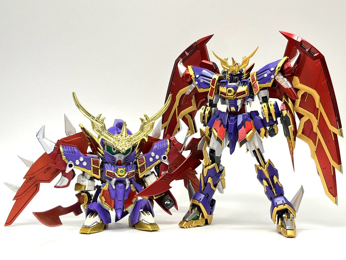 最後に昔作ったLGBB闇元帥とツーショット。 今回はリアル系製作の企画