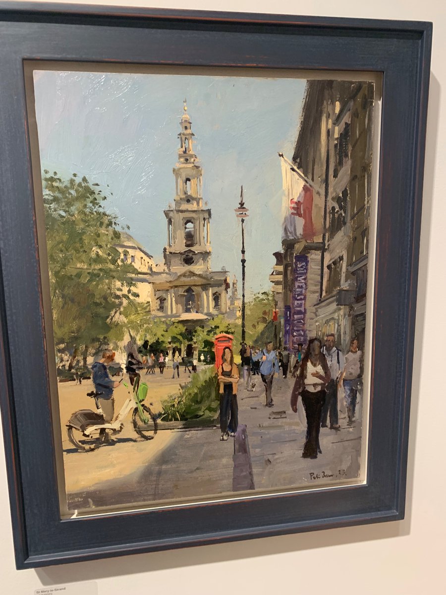 Gorgeous paintings of the capital, ‘Streets of London’, at Messums by @Petethestreet1 @MessumsLondon