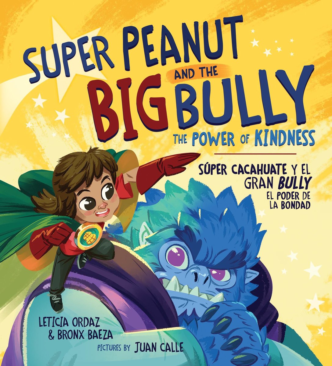 We are super excited to announce our new children's book will be released in Feb. Our founder @LeticiaOrdazTV teamed up with her son Bronx and @juancalleart to create Super Peanut and the Big Bully: The Power of Kindness. Bronx will be making his author debut at just 9 years old.