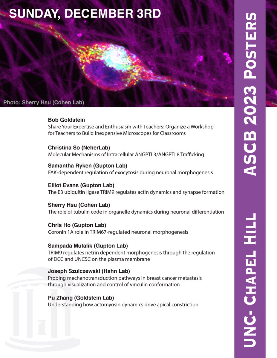 UNC Cytoskeleton Club tweet media