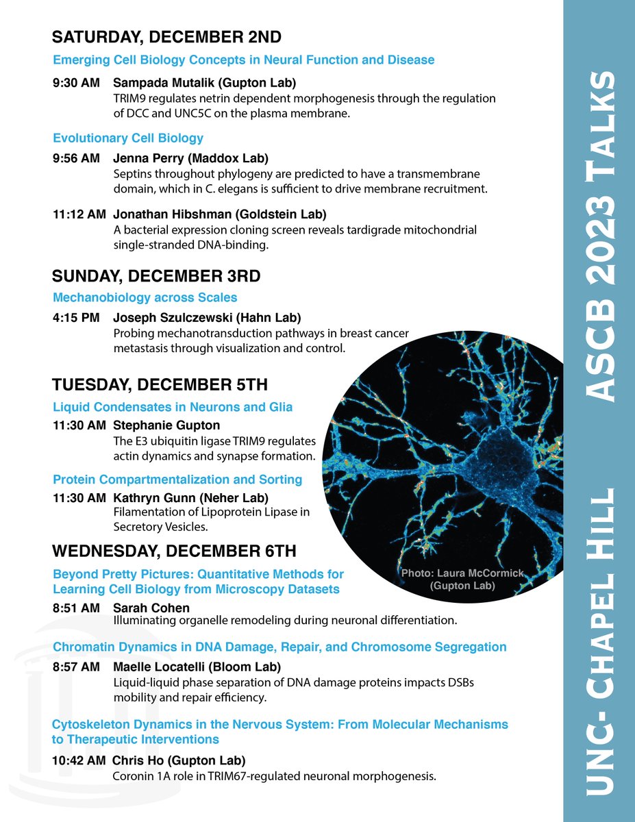 UNC Cytoskeleton Club tweet media