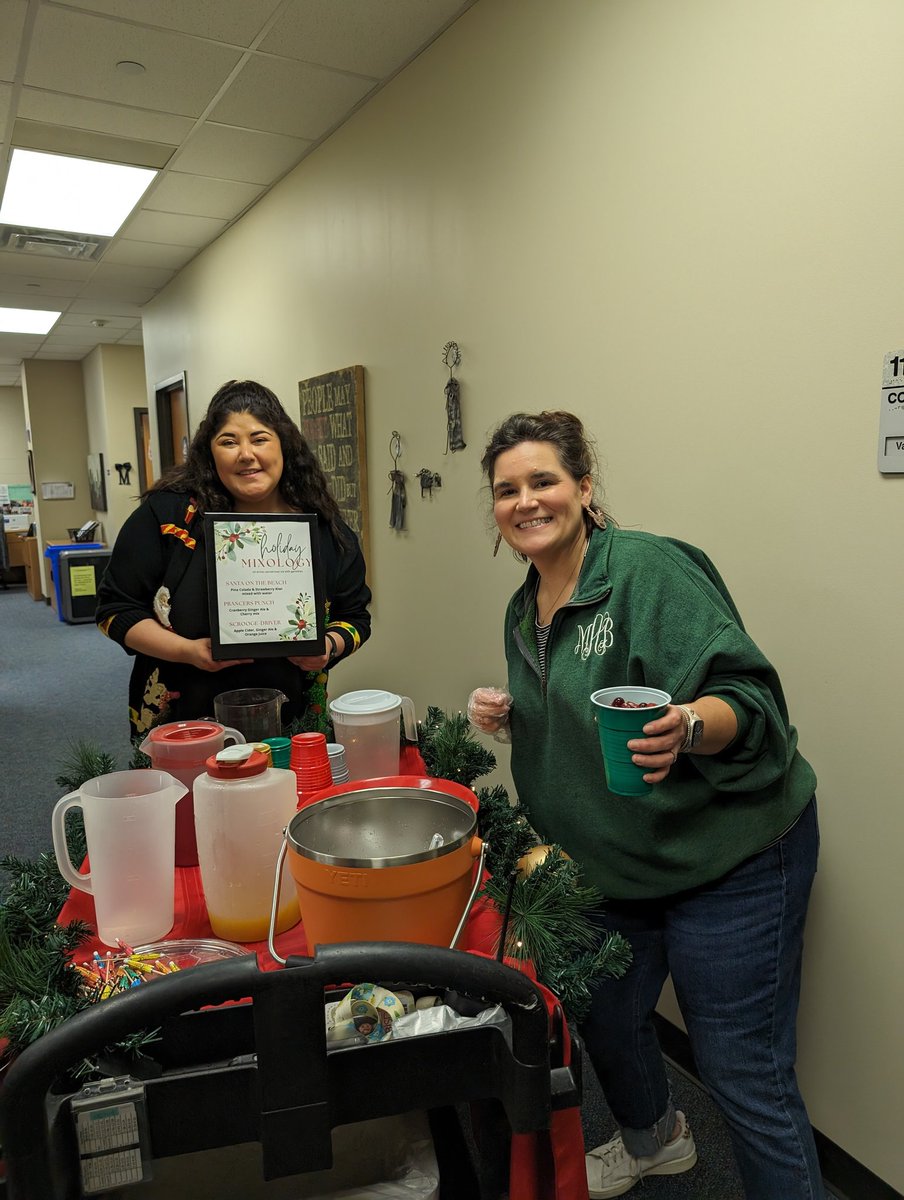 Oh what fun it is to be a Bowie Bear!! Thank you for the wonderful festive drinks. <a href="/JBMS_Bears/">Bowie Middle School</a>