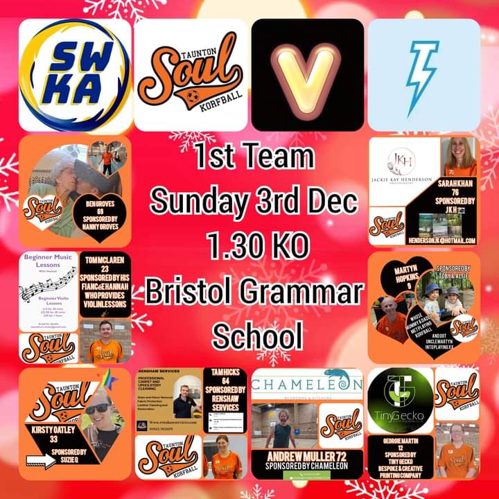 #GameOn this w/e in the <a href="/swkakorf/">SWKA Korf</a> league. Saturday <a href="/TauntonKorfball/">Taunton Korfball</a> 2 vs <a href="/BristolHornets/">Bristol Hornets Korfball Club</a> 1 <a href="/_City_Academy/">City Academy Bristol</a>. Sunday <a href="/TauntonKorfball/">Taunton Korfball</a> 1 vs <a href="/BristolThunder/">Bristol Thunder Korfball Club</a> 4 <a href="/GrammarSports/">Bristol Grammar School Sports Facilities</a> #korfball #somerset <a href="/swsportsnews/">South West Sports News</a> <a href="/SomersetLive/">Somerset Live</a> <a href="/SportSomerset/">Somerset Sport</a> <a href="/tiny_gecko/">TINY Gecko</a> <a href="/EnglandKorfball/">England Korfball</a> <a href="/WRL2324/">WRL Korfball</a> <a href="/korfball/">Korfball.org - IKF</a>