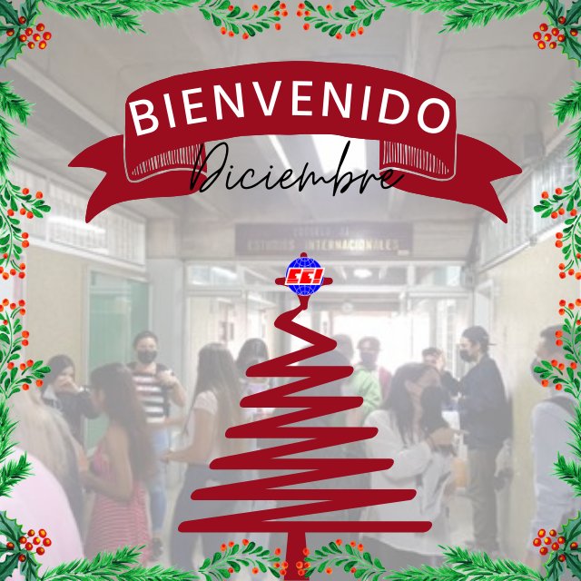 ¡Feliz inicio del mes de Diciembre! 🎄

Pese a las dificultades esperamos que todos tengan un excelente mes y un exitoso semestre.

♥️🎄

#EEI #EEIUCV #estudiosinternacionales #ucv #ucvista #navidad #eei
