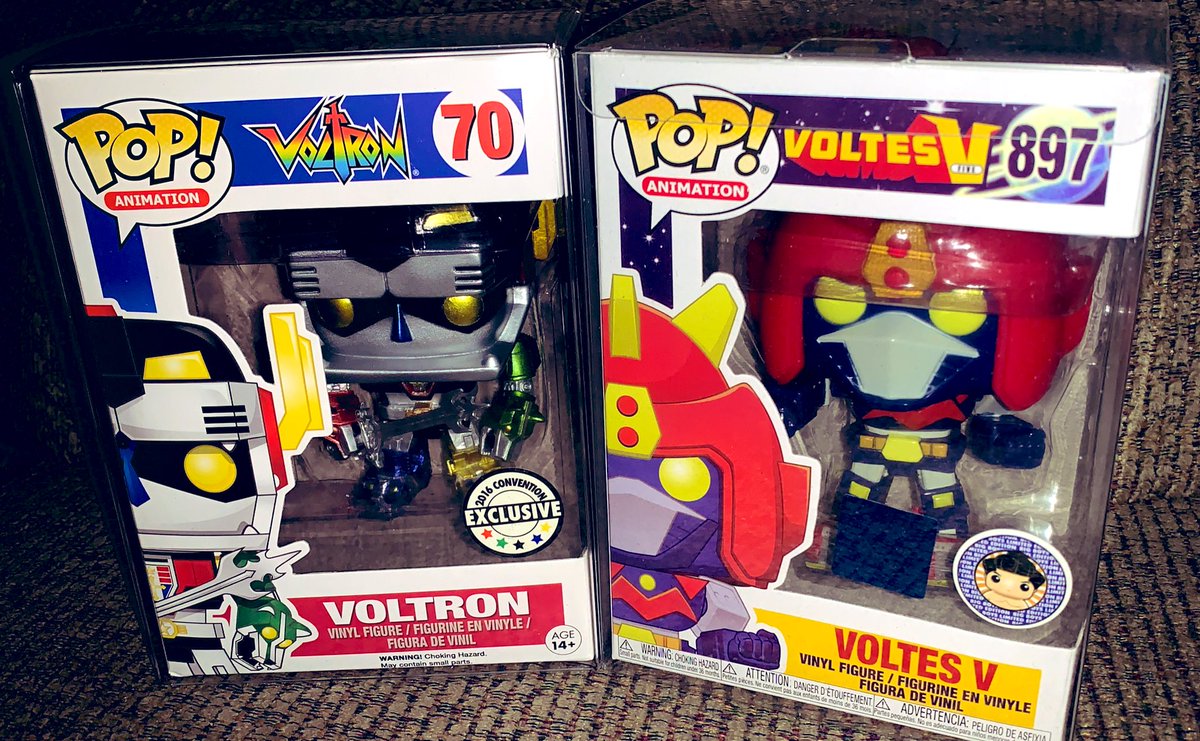 Snowy Friday Delivery 🚚🌨️📬 Always Love adding Asia exclusives to the Vault… couple OGs and an new school! 🐒🪨👽🛸 Also… who wins in a Battle to save the Universe 🤔🧐 Voltes V or Voltron⁉️🤖🗡️🌌🪐 #PopAsia #FunkoPops #FunkoCollector #VaultedFunko