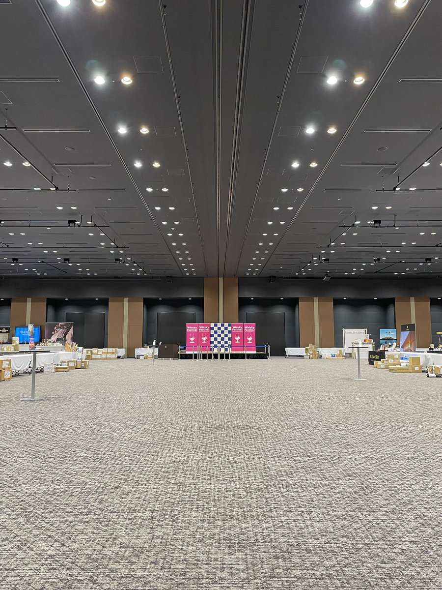 whisky_festival's tweet photo. いよいよ本日から開催です！
皆さまのお越しをお待ちしております😊 https://t.co/kXIUSgbztm