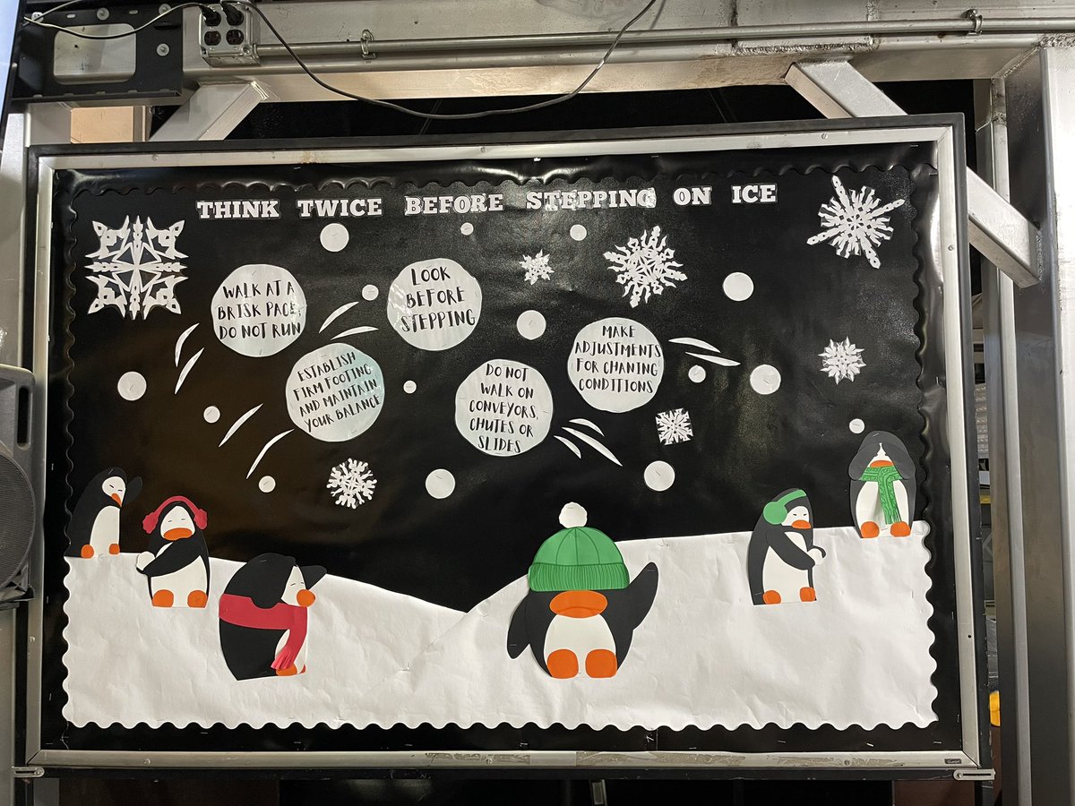 Think twice before stepping on ice! Cold weather is coming, so let’s review the five keys to preventing slips and falls.