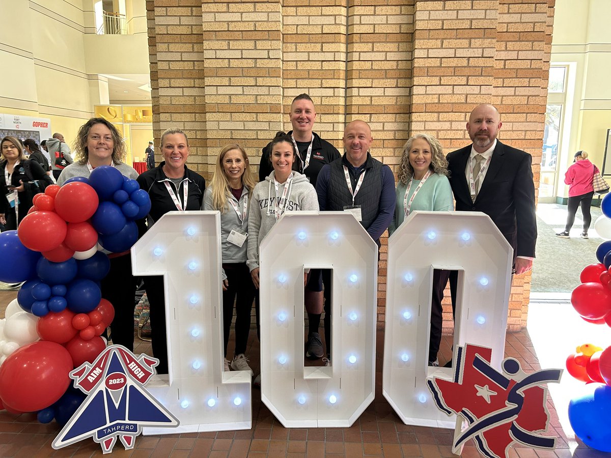 Having a blast and learning lots at the 100th <a href="/TexAHPERD/">Texas AHPERD</a> convention in Fort Worth.