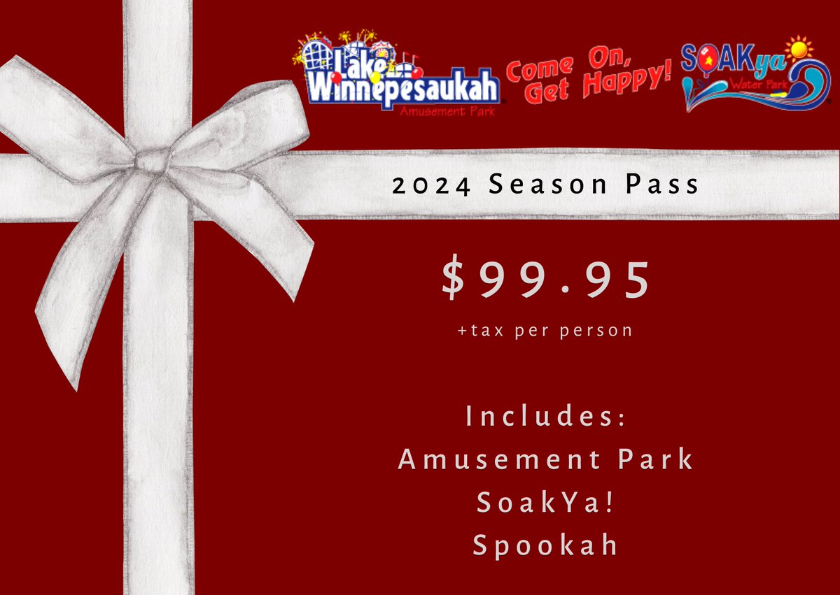 On the first day of Christmas, my true love gave to me a Season Pass to Lake Winnie!  

secure.interactiveticketing.com/1.39/19e73c/#/…