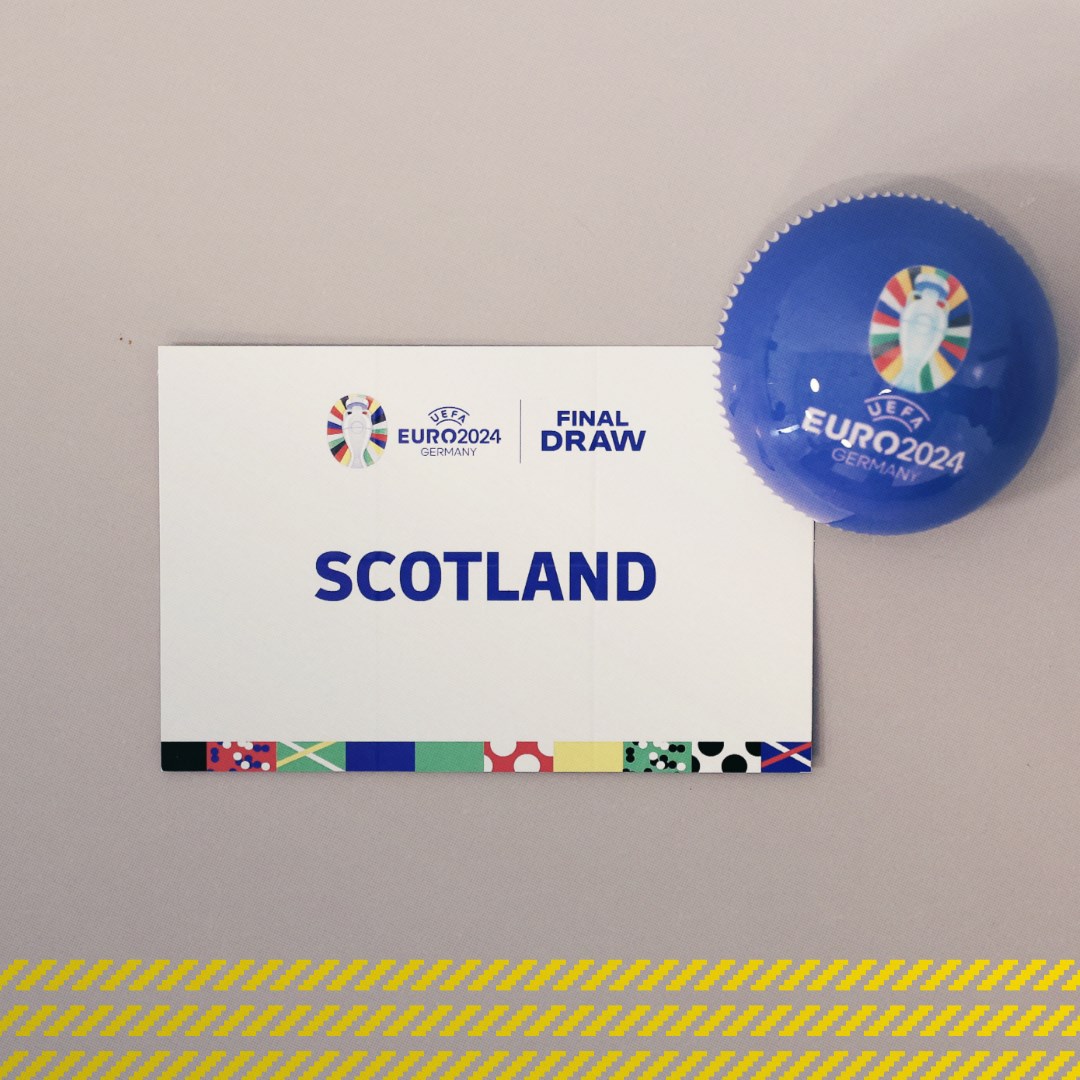 🙌 Today's the day we find out our @EURO2024 group stage opponents...

1️⃣ 🇩🇪🇵🇹🇫🇷🇪🇸🇧🇪🏴󠁧󠁢󠁥󠁮󠁧󠁿
2️⃣ 🇭🇺🇹🇷🇷🇴🇩🇰🇦🇱🇦🇹
3️⃣ 🏴󠁧󠁢󠁳󠁣󠁴󠁿
4️⃣ 🇮🇹🇷🇸🇨🇭❓❓❓

Who would you like to face?