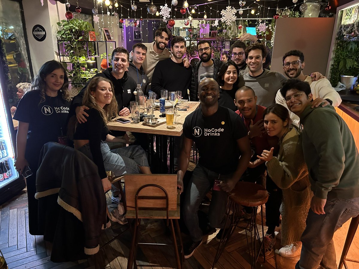 pierreSN's tweet image. #NoCodeDrinks has officially launched in Madrid 🇪🇸 🔥🎉🍻