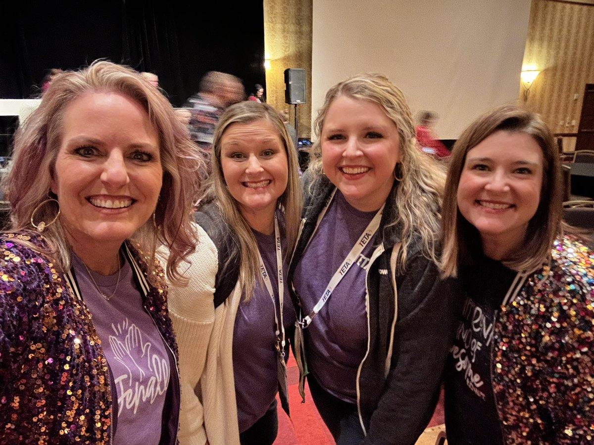 Jenallee1's tweet photo. That’s a wrap #TNTETA! 🎉
#Jenallee had the BEST time at @TN_TETA #TETC!
Thank you for all of the new connections and magical 🪄 learnings. We can’t wait to see you all next year in Chattanooga! 💜 https://t.co/rr2zngbeJI