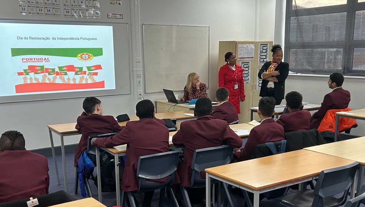 MFL at St Cuthbert's High School tweet media