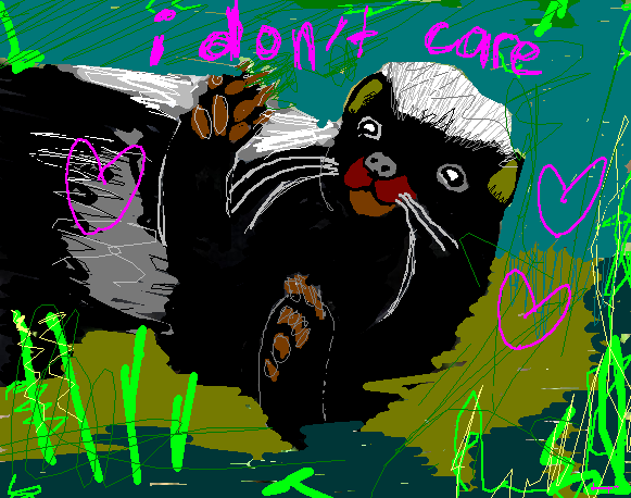 dumpst4r's tweet photo. I don't care 

Honeybadger

#idc #honeybadgerdontcare https://t.co/CvsJUi1ieP
