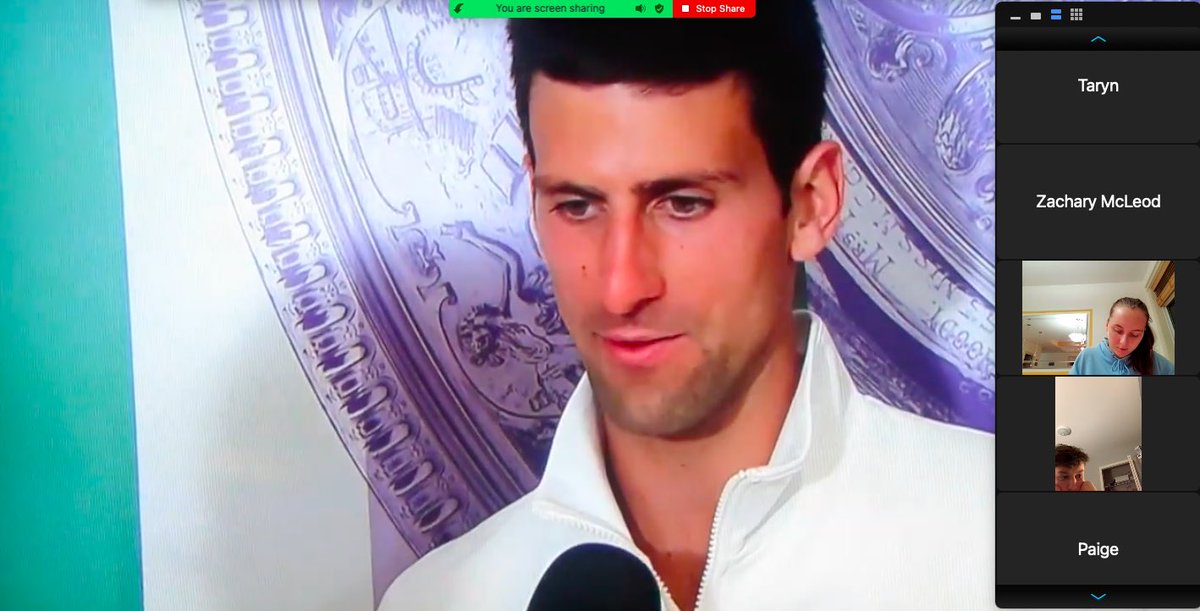 Learning from one of the greats, Novac Djokovic, about the power of positive self-talk! Big thanks to <a href="/SwimBC_/">Swim BC</a> and <a href="/_HeadtoHead/">Head to Head</a> for having me out to chat about managing nerves 🧠