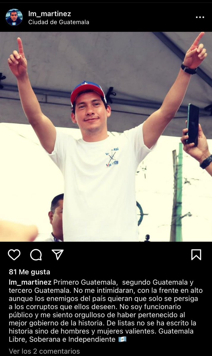 foppaguate's tweet photo. Miguelito en sus redes dice que 1ro Guatemala, 2do Guatemala y 3ro Guatemala.
Que bueno, porque Guatemala ya te lo ha dicho varias veces a vos y a tu familia, y aquí te lo recuerdo de nuevo:

MIGUELITO, CEROTE, TE VAS A IR AL BOTE

MIGUELITO, CEROTE, TE VAS A IR AL BOTE https://t.co/ovMRT4ddaw