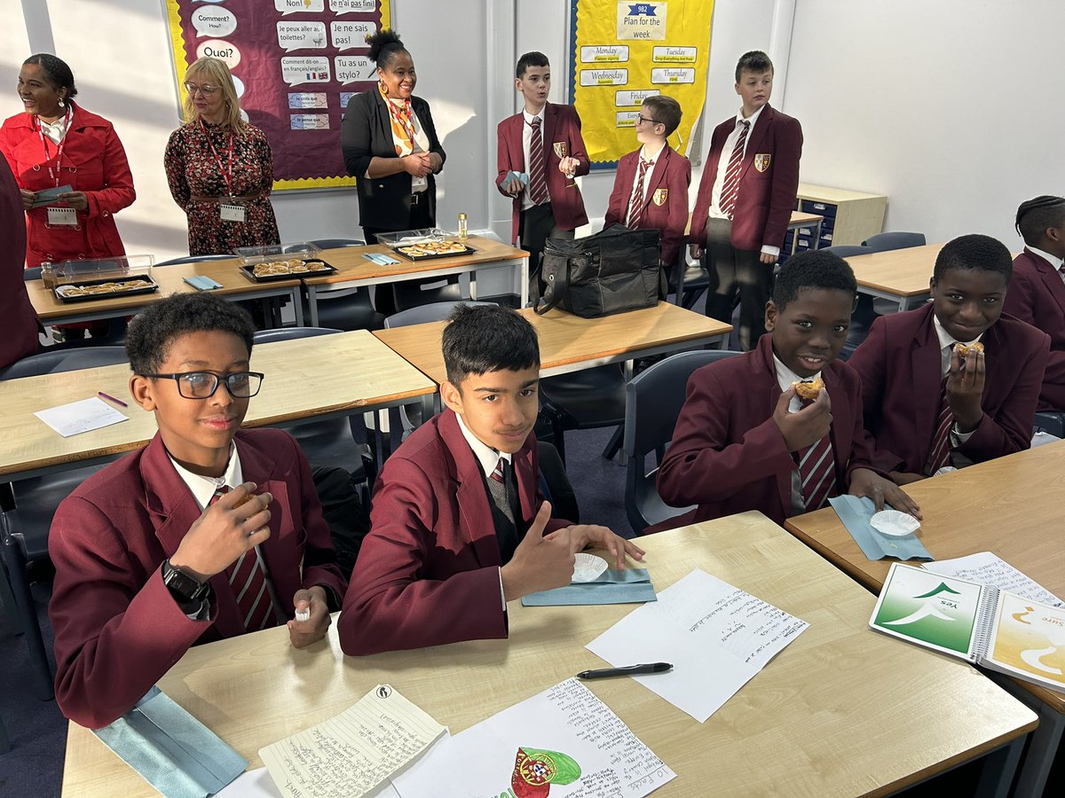 MFL at St Cuthbert's High School tweet media