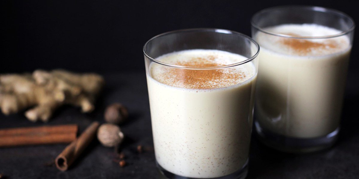 andrewzimmern's tweet photo. 'Tis the season! A rich and creamy holiday drink, eggnog is simple to make at home. It’s worth the extra effort—Serve it plain with a sprinkle of cinnamon, or perfume it with a few tablespoons of bourbon for the adults. https://t.co/jr1M6ubeIf https://t.co/EkovA2iEgr