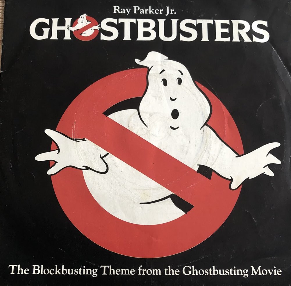 charlesedownes's tweet photo. @CCfunkandsoul First ever single I bought was Ray Parker Jr and Ghostbusters!  I remember tracing the cover… wish I kept it https://t.co/xSVElicA4Y