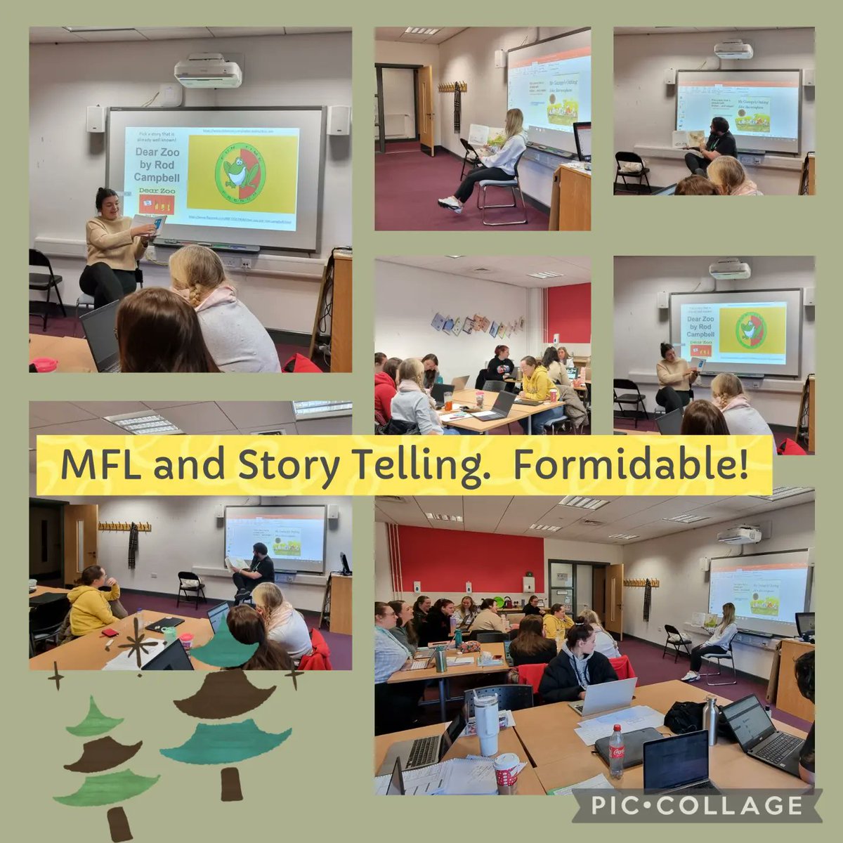 TeachGlyndwrUn1's tweet photo. Our amazing Year 2's Teacher Trainees are having so much fun in our sessions! They never cease to amaze us with their creativity and enthusiasm! #magicweavers
@TeachStMarys
@teachwrexham https://t.co/YUUTNekGdk