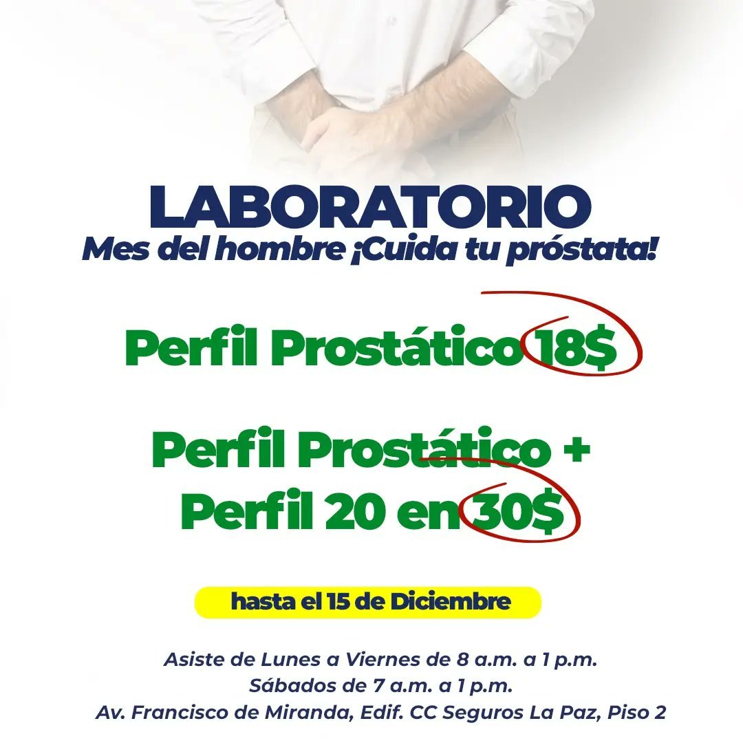 clinicanoreste's tweet photo. Laboratorio e Imagenología los sábados en UCQ Noreste, descubre más aquí: https://t.co/eVFvyE9Bxz 
#laboratorio #examesdesangre #venezuela #salud #medicina #odontologia https://t.co/EIaJJ4hu2w