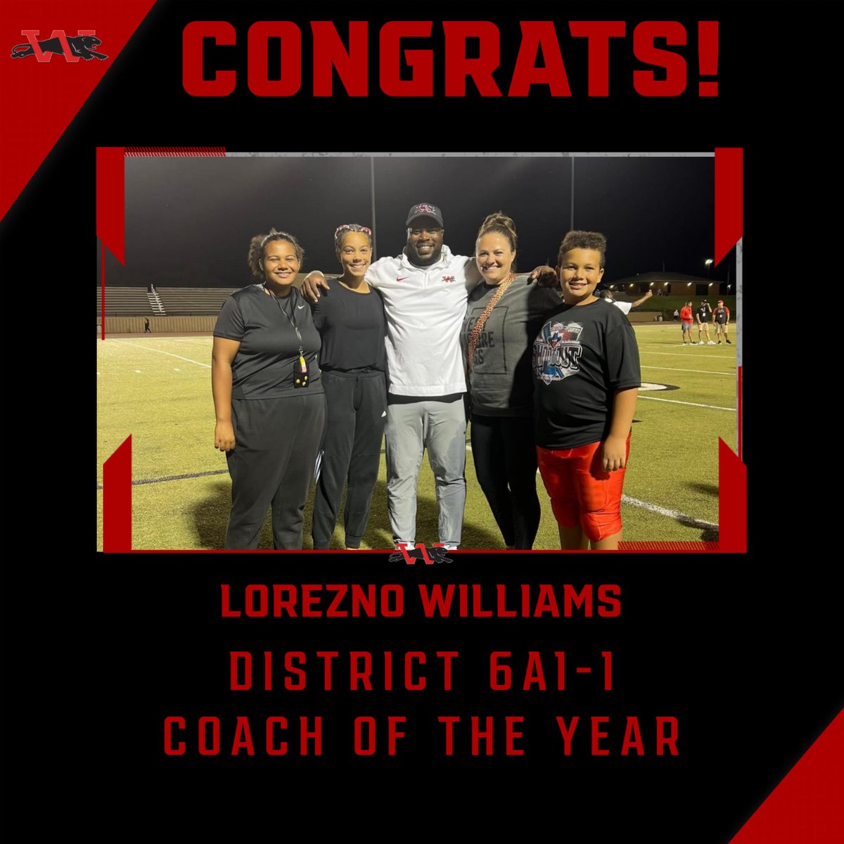 Thanks Jags for having my back and staying down! Thank you to my family… my friends, my coaching staff, administrators, teachers, MY TEAM! You guys were what makes it go. This our award! What an awesome year!