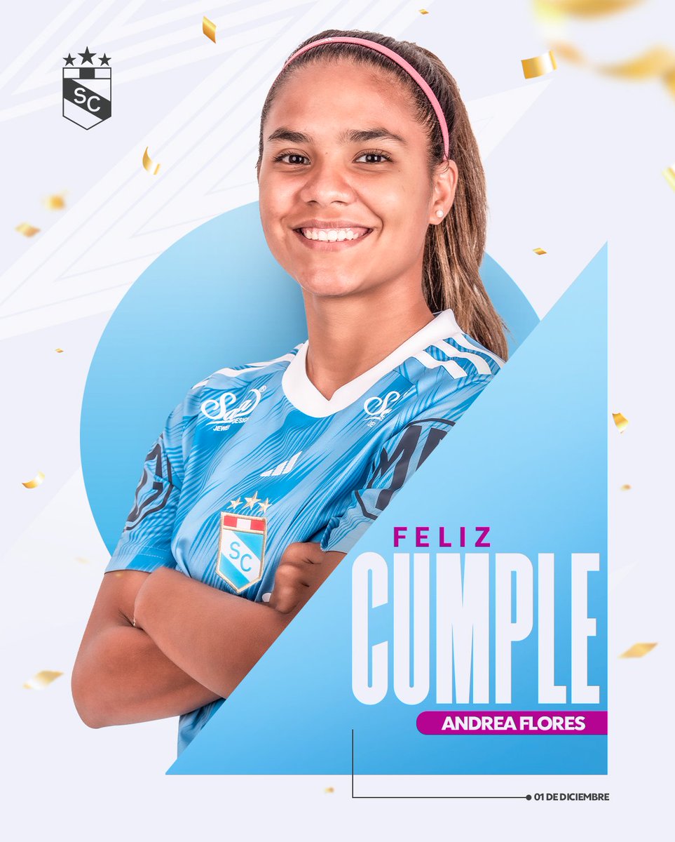 SCfemenino's tweet photo. 🎂 ¡Feliz cumpleaños, Andrea! 🎉

#SCfem
#FuerzaCristal https://t.co/Pnj5RP8tAQ