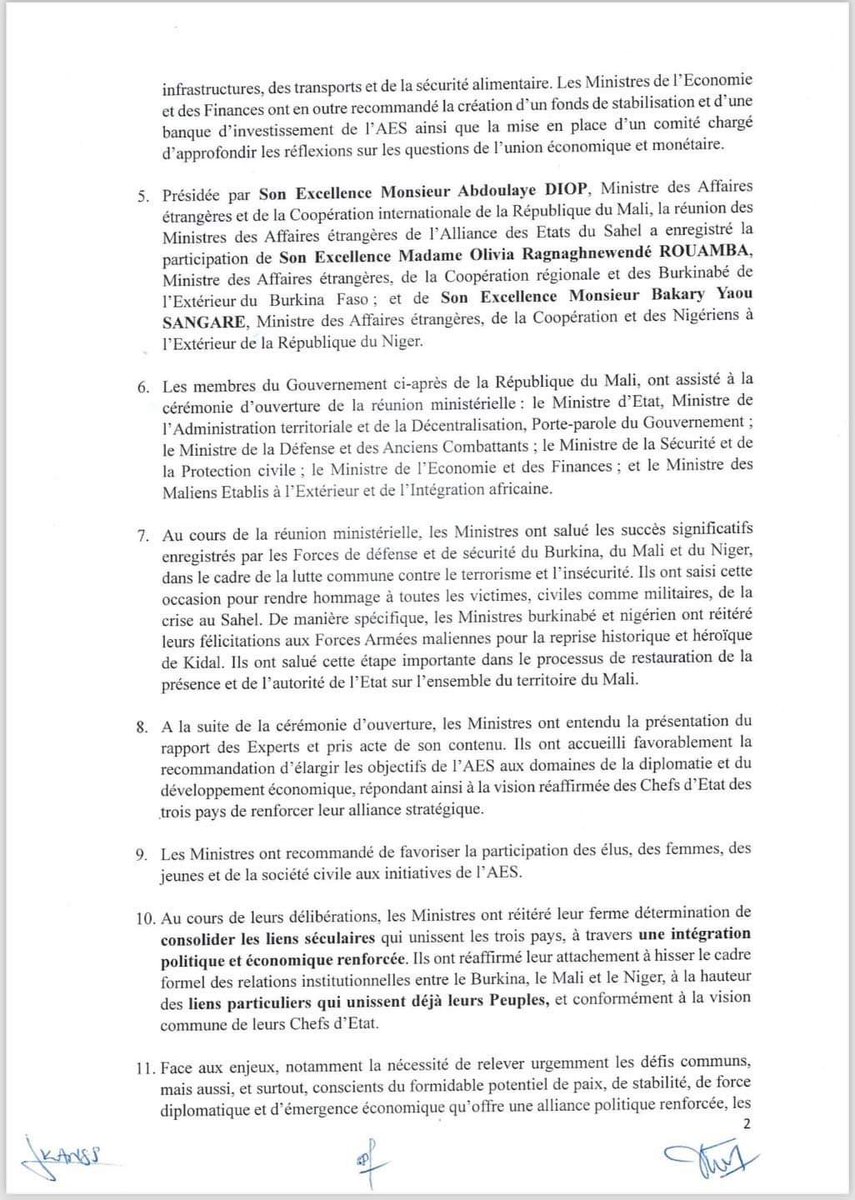 The birth of a New African Confederation! A decision was reached after Niger, Mali, and Burkina Faso met. The foreign ministers from these three Sahel Alliance nations proposed to their leaders the creation of a confederation. The union aims to bring together the policies of…