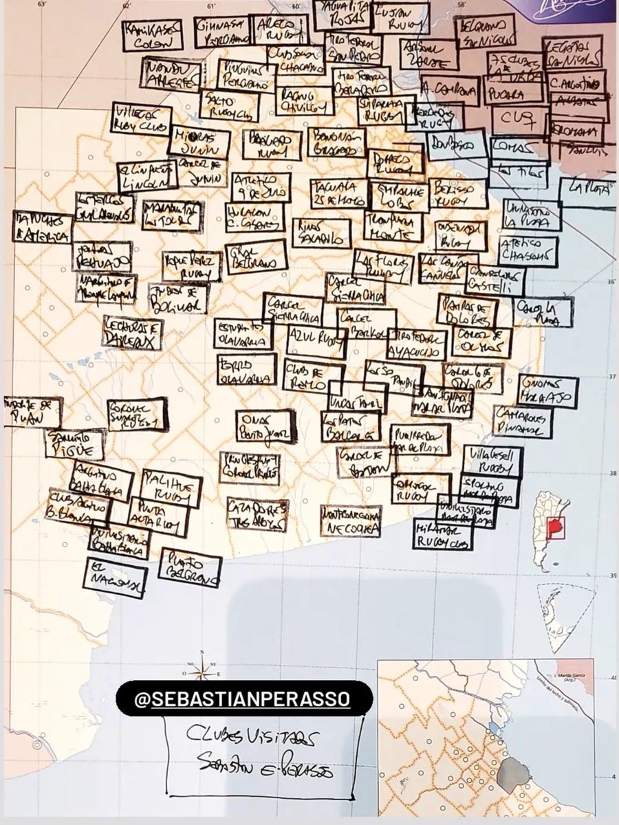 Mas de 300.000 km2, 4 uniones de rugby (URBA, UROBA, Union de Mar del Plata y Union del Sur), 40.000 jugadores y mas de 200 clubes de rugby. 
La provincia de Buenos Aires es un universo ovalado de unas dimensiones posiblemente únicas en todo el mundo.