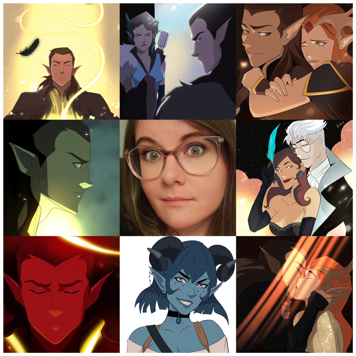 Bishiplz's tweet photo. It’s not #artvsartist unless I look completely unhinged 😅 Thanks for all the support in 2023 y’all ❤️❤️ #artvsartist2023 #criticalrolefanart #criticalrole #TLOVM #Voxmachina #themightynein #percyderolo https://t.co/VV7hGg25Ak