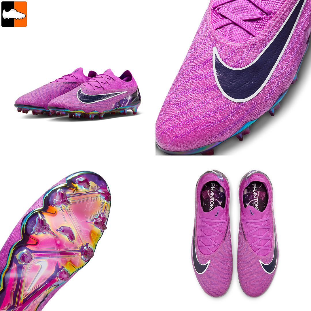 Football_Boots's tweet photo. Storm the pitch 🌩️ with the Nike Thunder Pack⚡⚡⚡
-
What do you think of these new purple Phantoms? More about the Thunder Pack here: https://t.co/3Nz9LLKalY
-
#nikefootball #phantomgx #phantomluna https://t.co/B4uZo8Tmlu