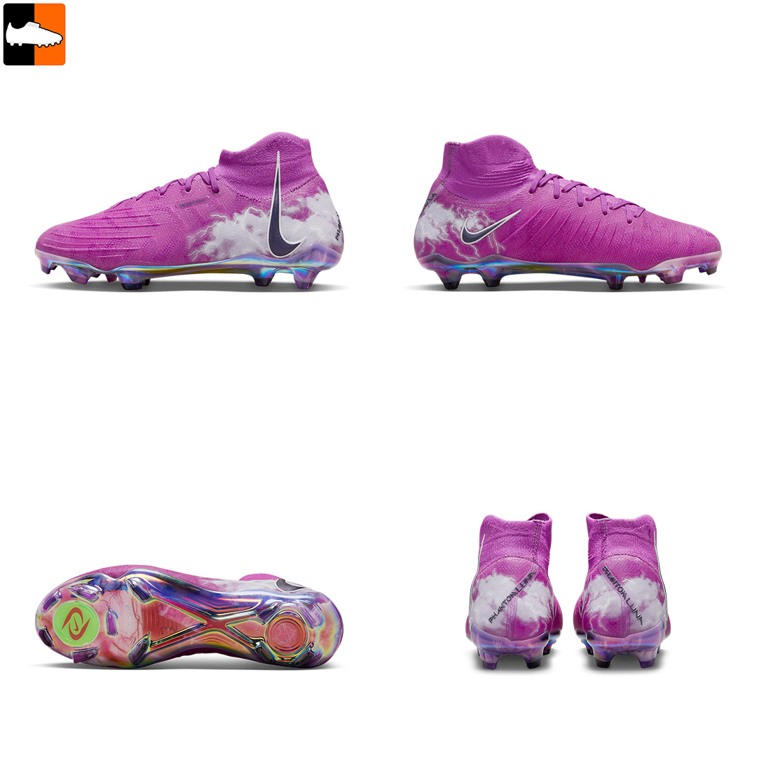 Football_Boots's tweet photo. Storm the pitch 🌩️ with the Nike Thunder Pack⚡⚡⚡
-
What do you think of these new purple Phantoms? More about the Thunder Pack here: https://t.co/3Nz9LLKalY
-
#nikefootball #phantomgx #phantomluna https://t.co/B4uZo8Tmlu