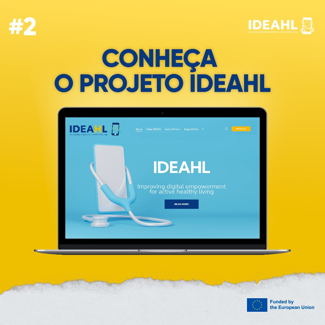 caritascoimbra's tweet photo. #IDEAHLestáON 💥
O #IDEAHL visa capacitar as pessoas na utilização de ferramentas digitais para serem +ativas na gestão da sua saúde.🩺📱
Este projeto iniciou a maio/2022 e termina a abril/2024. Os pilotos estão a decorrer em 10 entidades diferentes.🇪🇺
#LiteraciaDigitalEmSaúde https://t.co/kB1IDt3aUR