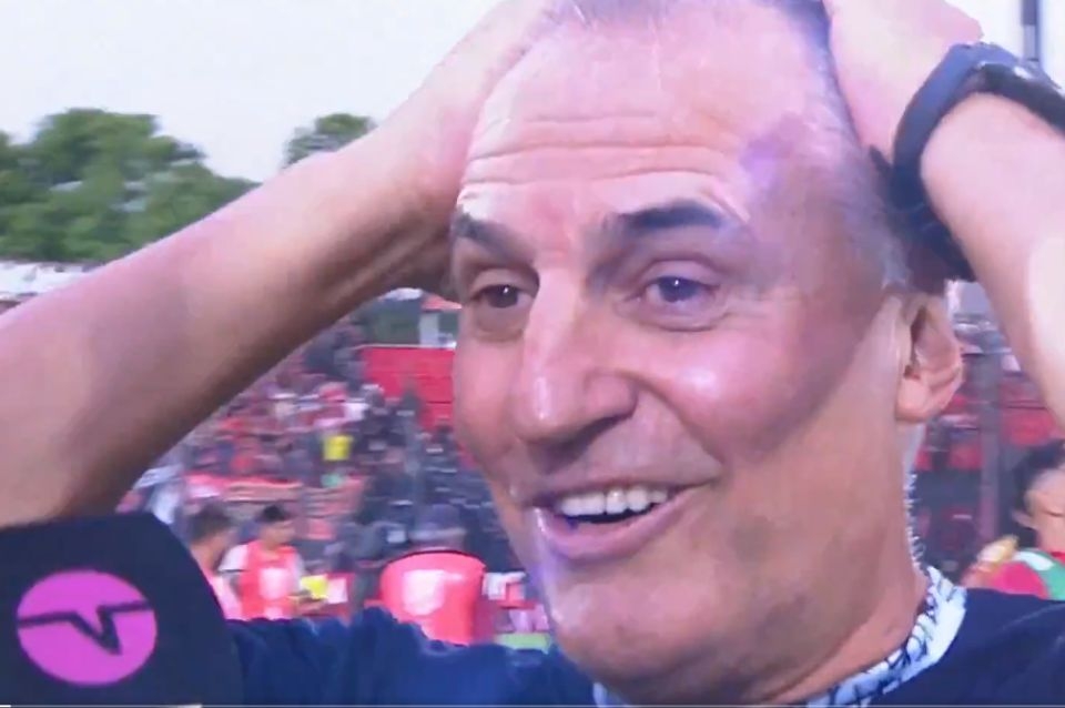 radiolt10's tweet photo. Madelón le envió un "saludo a Unión" tras el triunfo de Gimnasia ante #Colón ► https://t.co/dcRVi45ECj https://t.co/2EVJ0xt2oI