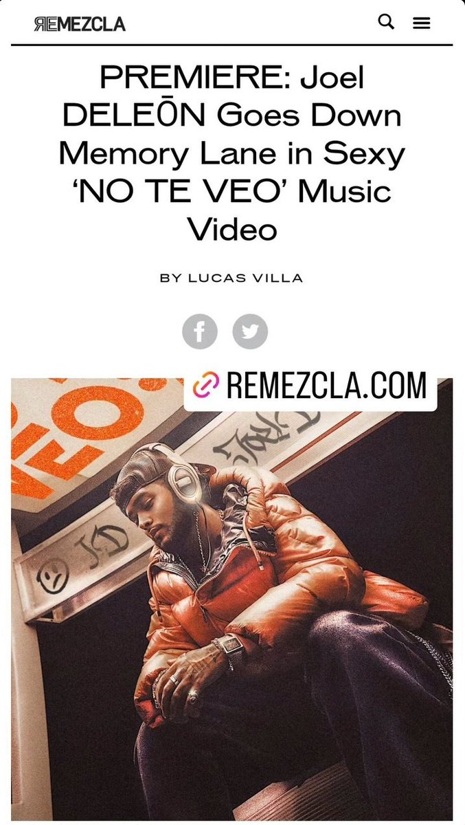 Gracias <a href="/myprerogative15/">Lucas Villa</a> por siempre apoyar  la carrera de Joel 🫂🖤

#DELEON <a href="/JOELDELE0N/">Joel DELEŌN</a>