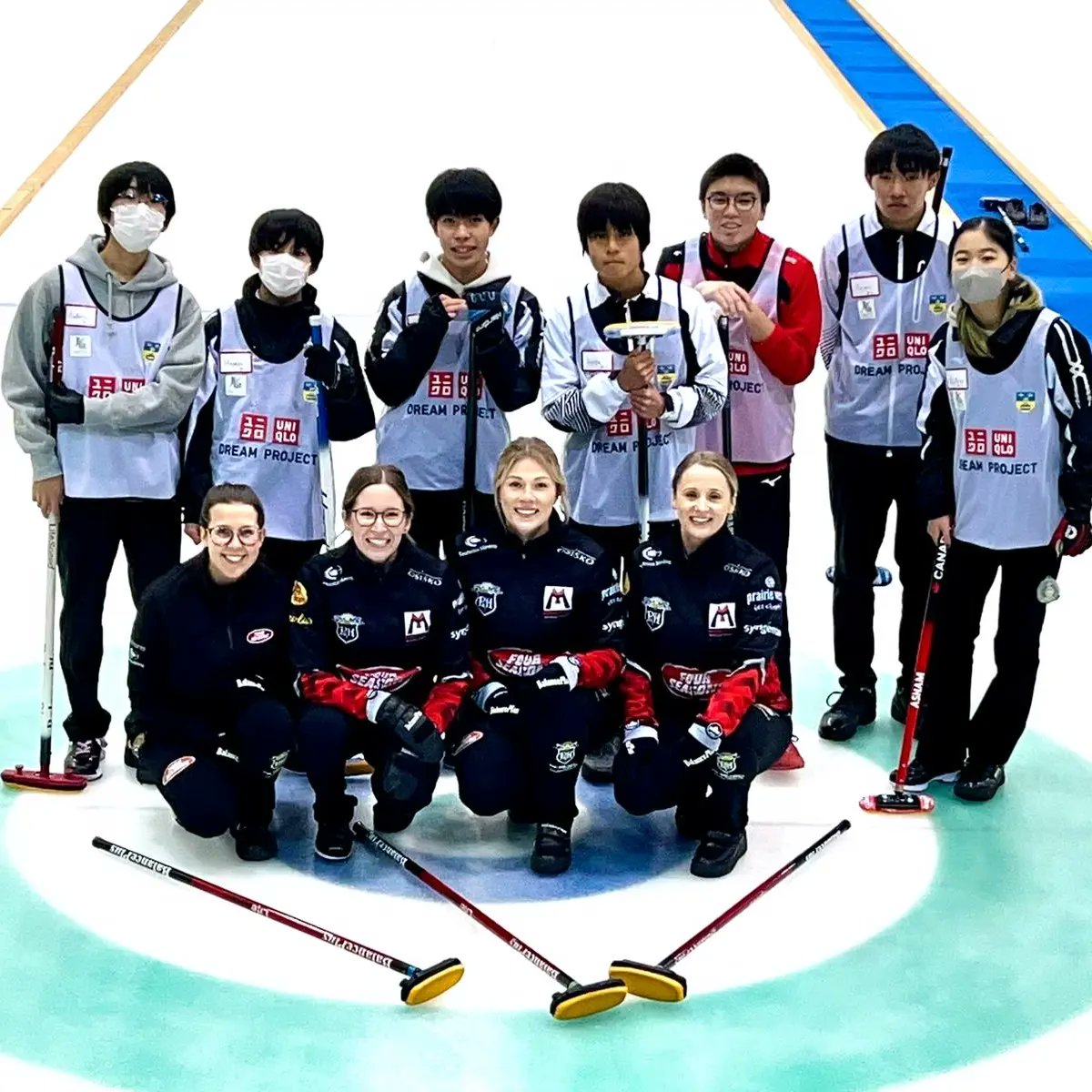 The most amazing part about doing an event such as this one is meeting people and sharing our love of curling.

Thank you to the organizers for putting on clinics like these, to our sponsors for making this possible, and to those who attended here in Japan for being so welcoming!