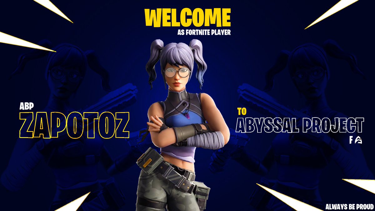 AbyssalPhorcys's tweet photo. 🚌Un nouveau passager embarque dans le bus Abyssal #Fortnite⛏️
ABP @zapotoz nous représentera sur les différentes compétitions🏆
Bienvenue dans cette nouvelle aventure qu'on te souhaite pleine de réussite🎯
#FAV & #RT➡️Bienvenue @zapotoz
#AlwaysBeProud #LetsGoABP #FortniteOG https://t.co/o7EVh9kseB